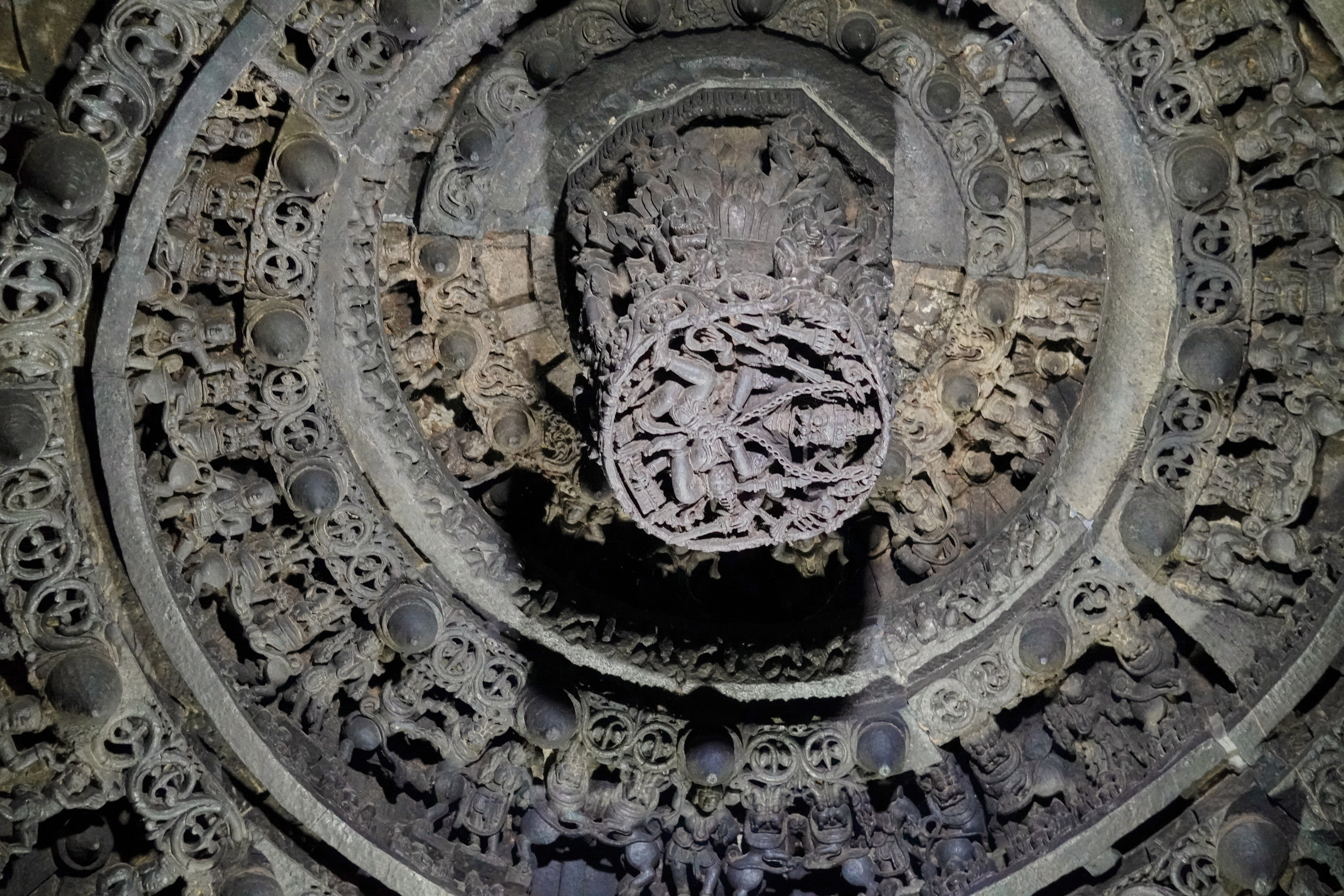 Hoysala ceiling