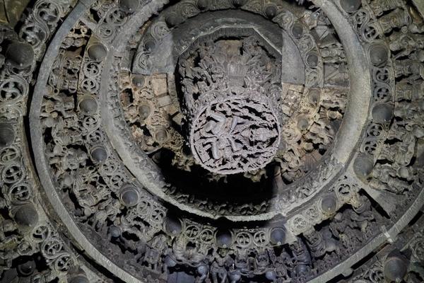 Hoysala ceiling