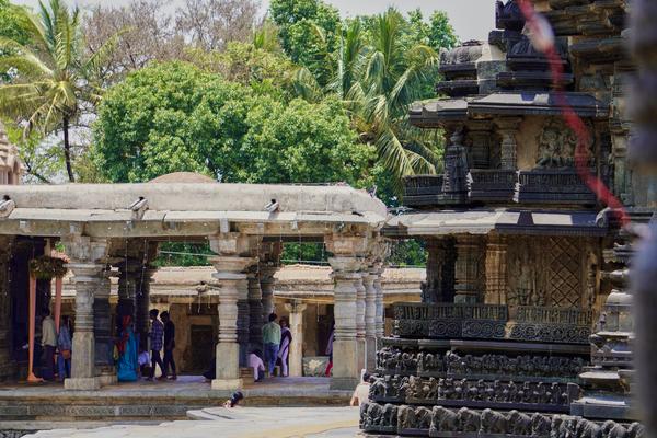 Hoysala temple exterior