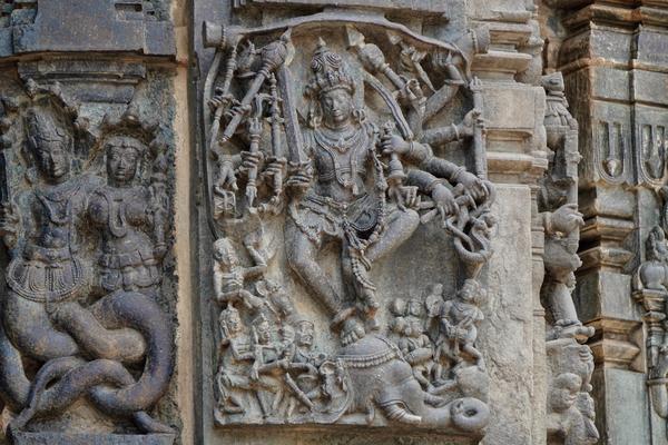 Dancing deity